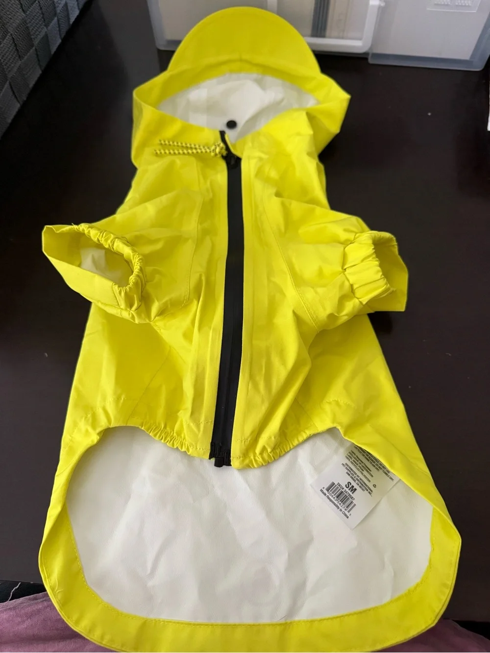 Backcountry x Petco yellow Dog Jacket size small